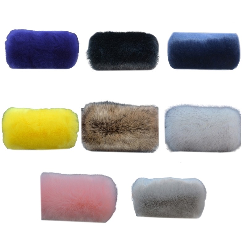 Whi Cold Weather Hand Muff Wrist Hand Warmer Winter Wedding Hand Warmer