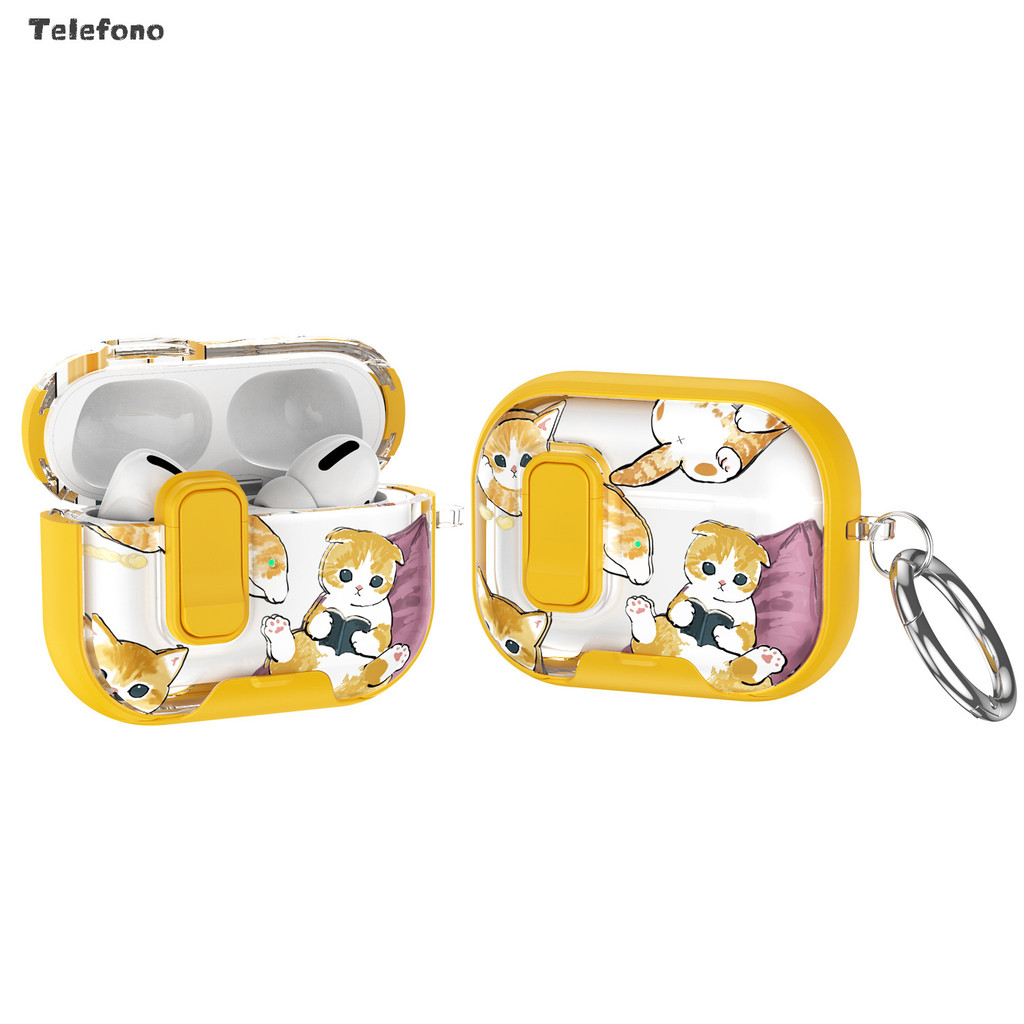 สินค้าใหม่พร้อมสต็อกเหมาะสําหรับ Apple Aipods pro3pro2 เคสป้องกัน Apple 4th Generation เคสหูฟัง AirP