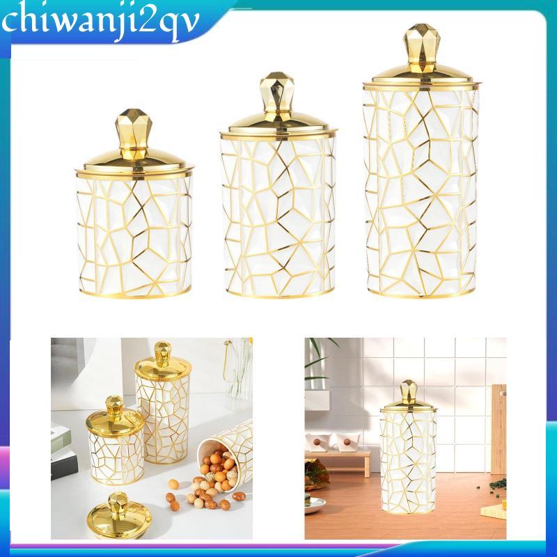 [chiwanji2qv] PP Hermetic Coffee Bean Canister โถเก็บอาหารสุญญากาศสําหรับห้องครัวชาน้ําตาลคุกกี้ออแก