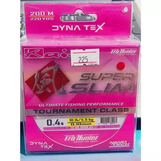 Pro-Hunter Kaido Super Slim PE Pink 200M เคลือบ Tech Coating สีชมพูหวานๆ ราคาสบายๆ