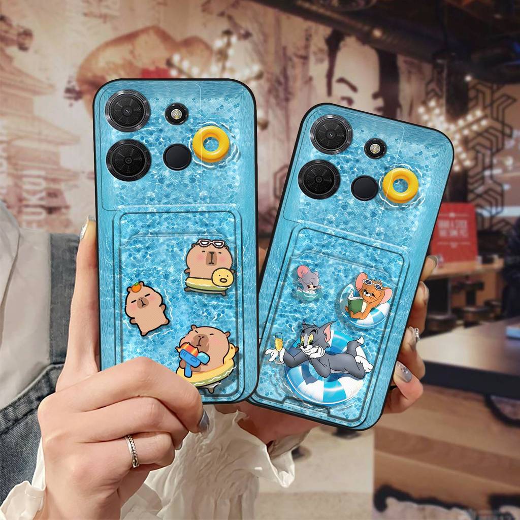 ป้องกันการ์ดสําหรับ TCL 503/T442M/T442A/T442J เต็มห่อป้องกันฝุ่น Anti-knock ออกแบบแฟชั่นซิลิโคน Dirt