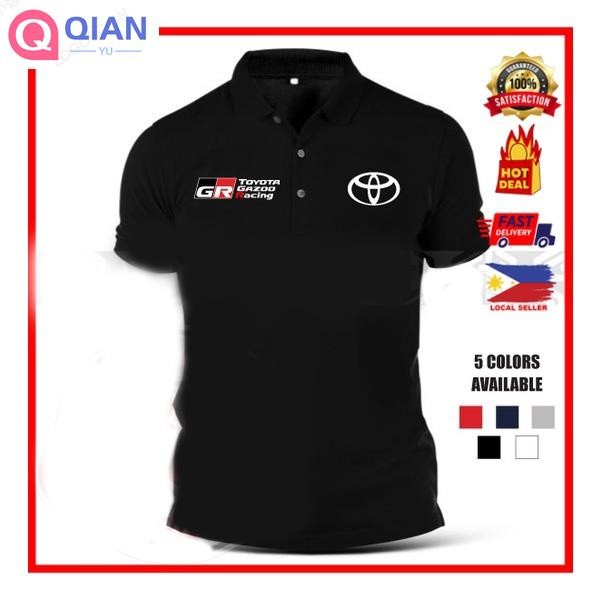 T Shirt Polo Toyota Gazoo Racing GR T-Shirt Shirts Sports Unisex Collar Casual