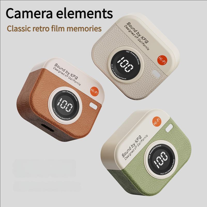 YOXEN Q86 หูฟังบลูทูธไร้สาย TWS Bluetooth 5.3 Wireless Earbuds จอ LED แสดงแบตเตอรี่ เสียงสเตอริโอ กันน้ำ IPX5 ดีไซน์วินเทจ แบตอึด