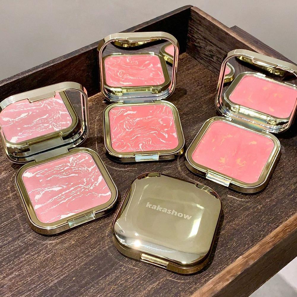 Kakashow Soft Gradient Blush Low Saturation Shrink Rouge Matte 4 สี Girl Color Vitality B2o7