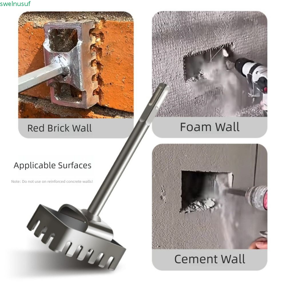 SAUTE เครื่องตัดรูสี่เหลี่ยม, Slotting Quick Cutting Square Socket Puncher, Grooving Tool Square-han