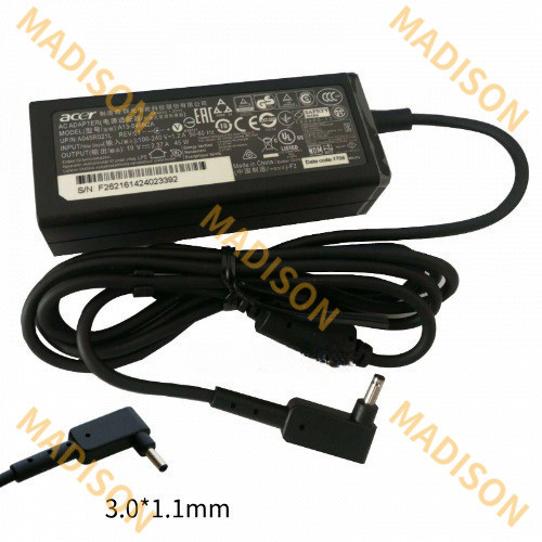 สําหรับ Acer Aspire 5 A514-54 A514-53 19v 2.37a 45W 3.0*1.1 มม.อะแดปเตอร์ AC A514-53