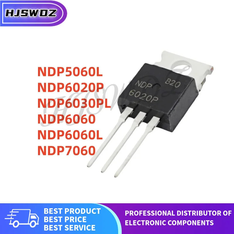 5PCS NDP5060L NDP6060 NDP6060L NDP6030PL NDP6020P NDP7060 TO-220 MOS หลอดในสต็อก