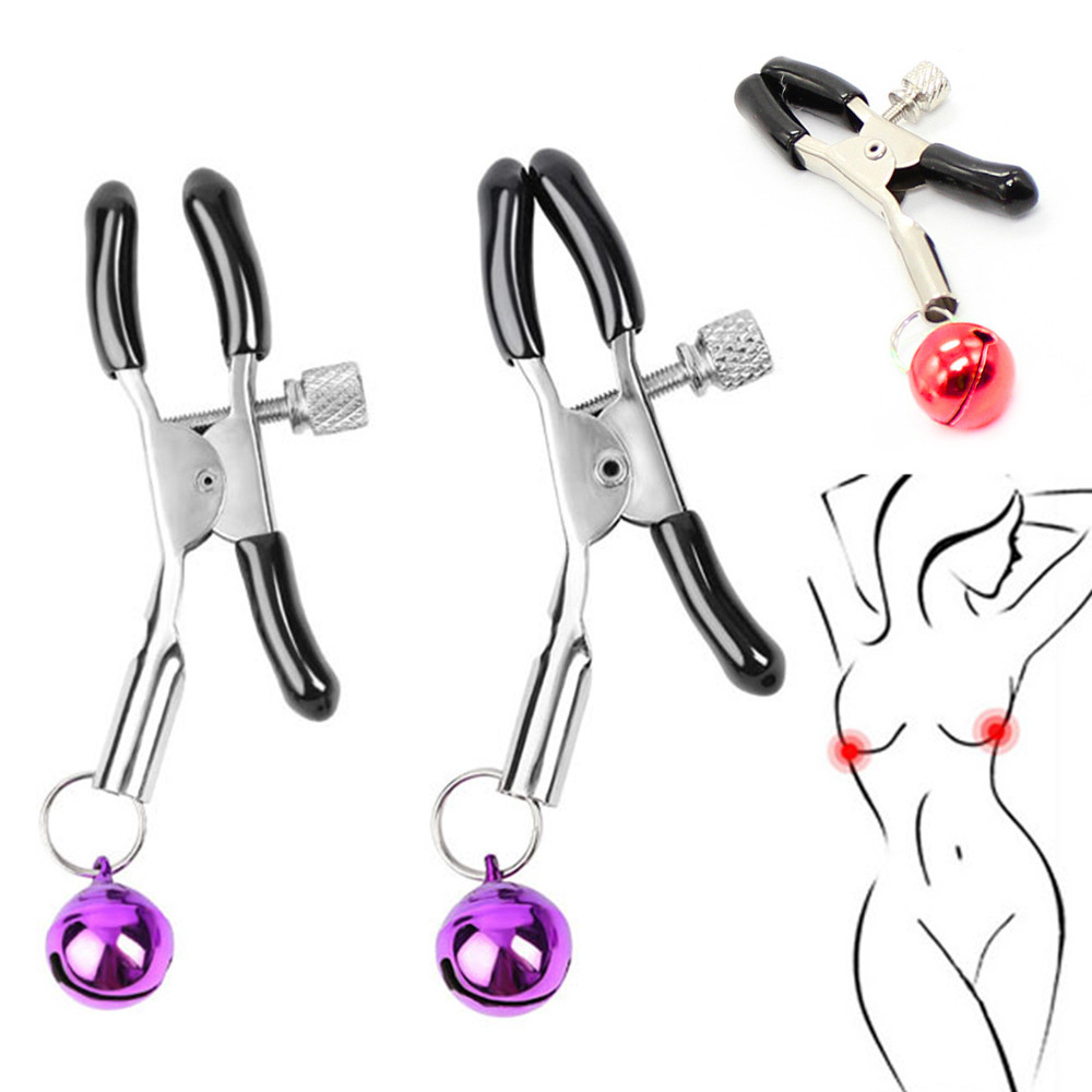 หนีบหัวนม BDSM Clip ปรับได้ สำหรับผู้ใหญ่