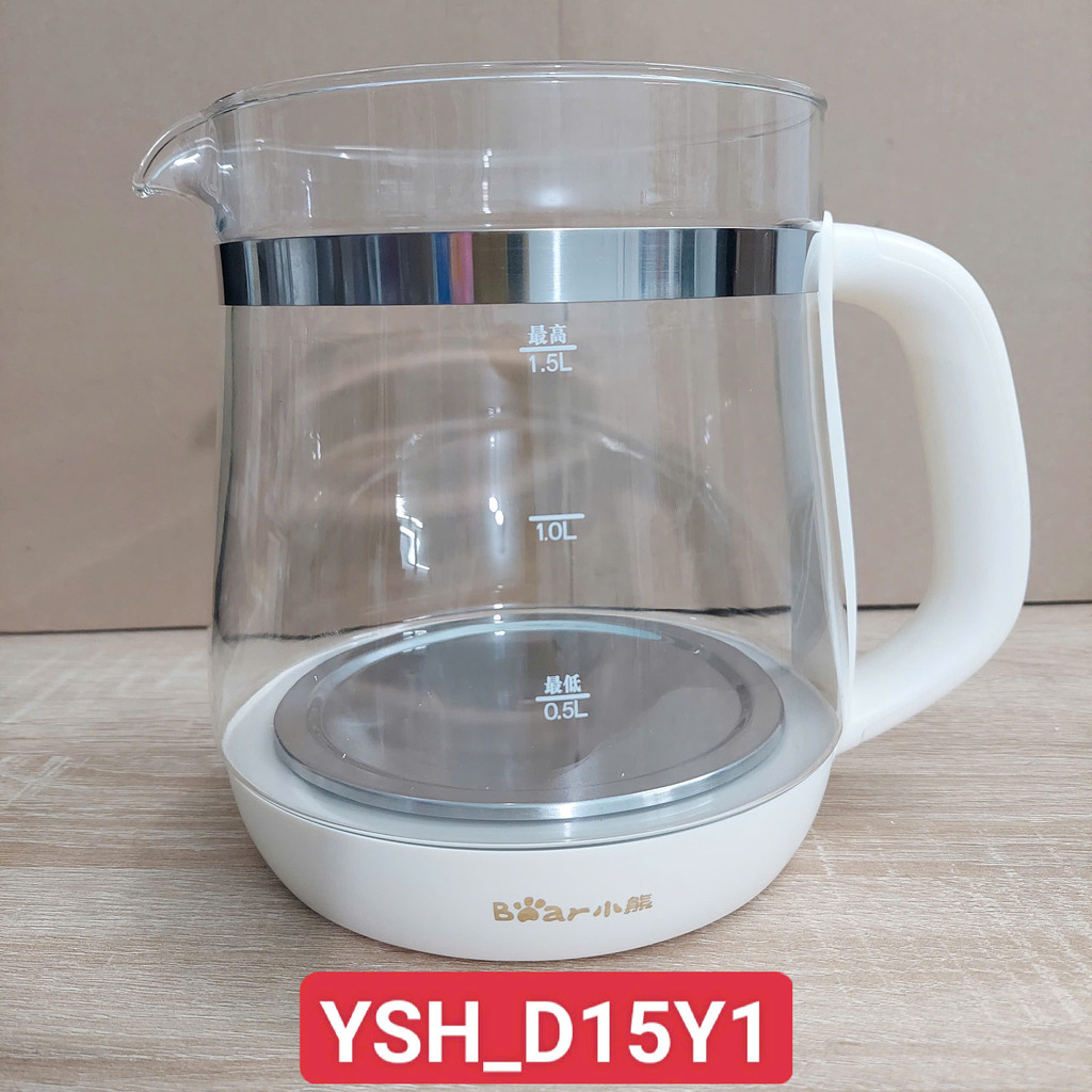 Bear YSH-D15Y1 อุปกรณ์เสริมขวดแก้ว, อุปกรณ์เสริมทดแทนสําหรับกาต้มน้ํานม, หมี YSH-D15Y1 เครื่องชงชา