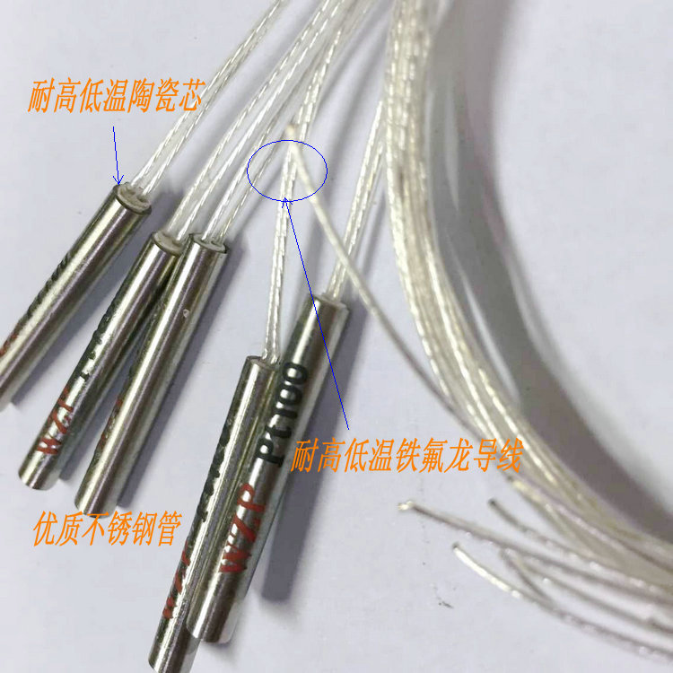 PT100 Platinum Resistance Thermal Resistance Core Temperature Probe PT1000 Temperature Sensor ความแม