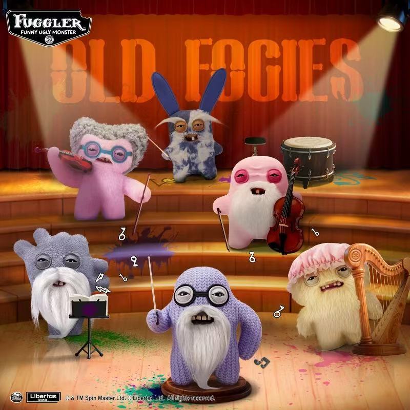 Fuggler น่ารักฟัน Monster Vintage Naughty Kid Series น่าเกลียดน่ารักตลกอินเทรนด์ตุ๊กตาของเล่นตุ๊กตาส