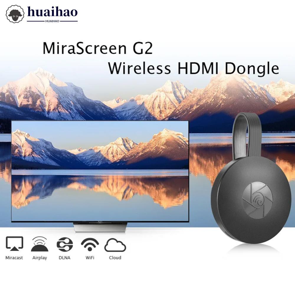 HUAIHAO ไร้สาย HDMI Mirroring หลายอุปกรณ์โทรศัพท์มือถือเชื่อมต่อกับ TV HD 1080P Projection คอมพิวเตอ