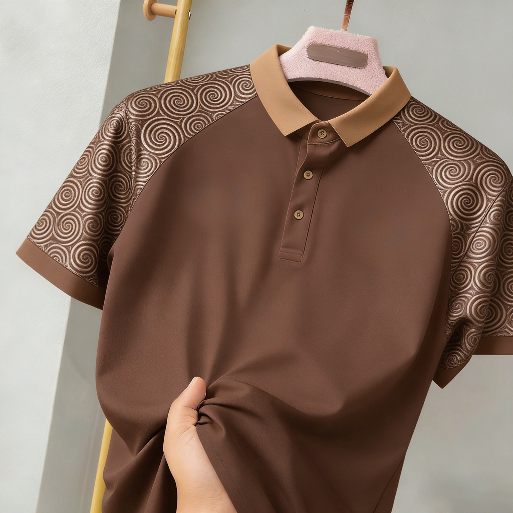 เสื้อโปโลทรงไทยคุณภาพสูง ใส่สบายสำหรับชุดลำลอง มีหลากสีให้เลือก