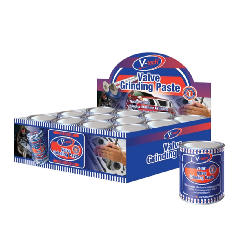 กากเพชรบดวาล์ว V-TECH รุ่น VT-561 ขนาด 100 กรัม ใช้สำหรับบดลิ้นวาล์วหรือขัดทำความสะอาดวาล์ว bonus