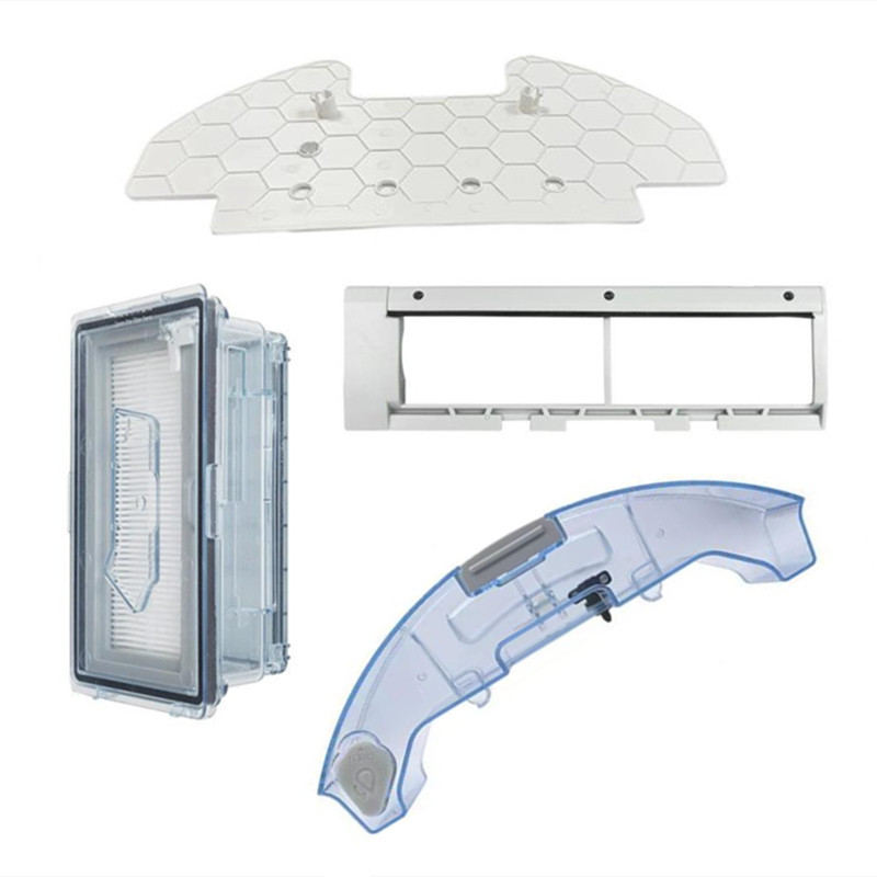 ฝาครอบแปรงลูกกลิ้งถังน้ําฝุ่นกล่อง Mop ผ้าสําหรับ Samsung VR05R503PWK VR5000RM หุ่นยนต์เครื่องดูดฝุ่