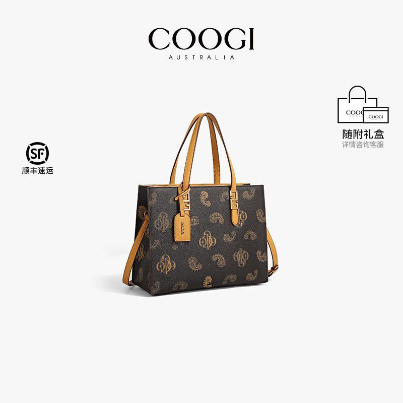 กระเป๋า COOGI สไตล์ใหม่ ออกแบบขนาดใหญ่ ทนทาน พร้อมสายสะพายไหล่และถือ สำหรับผู้หญิง