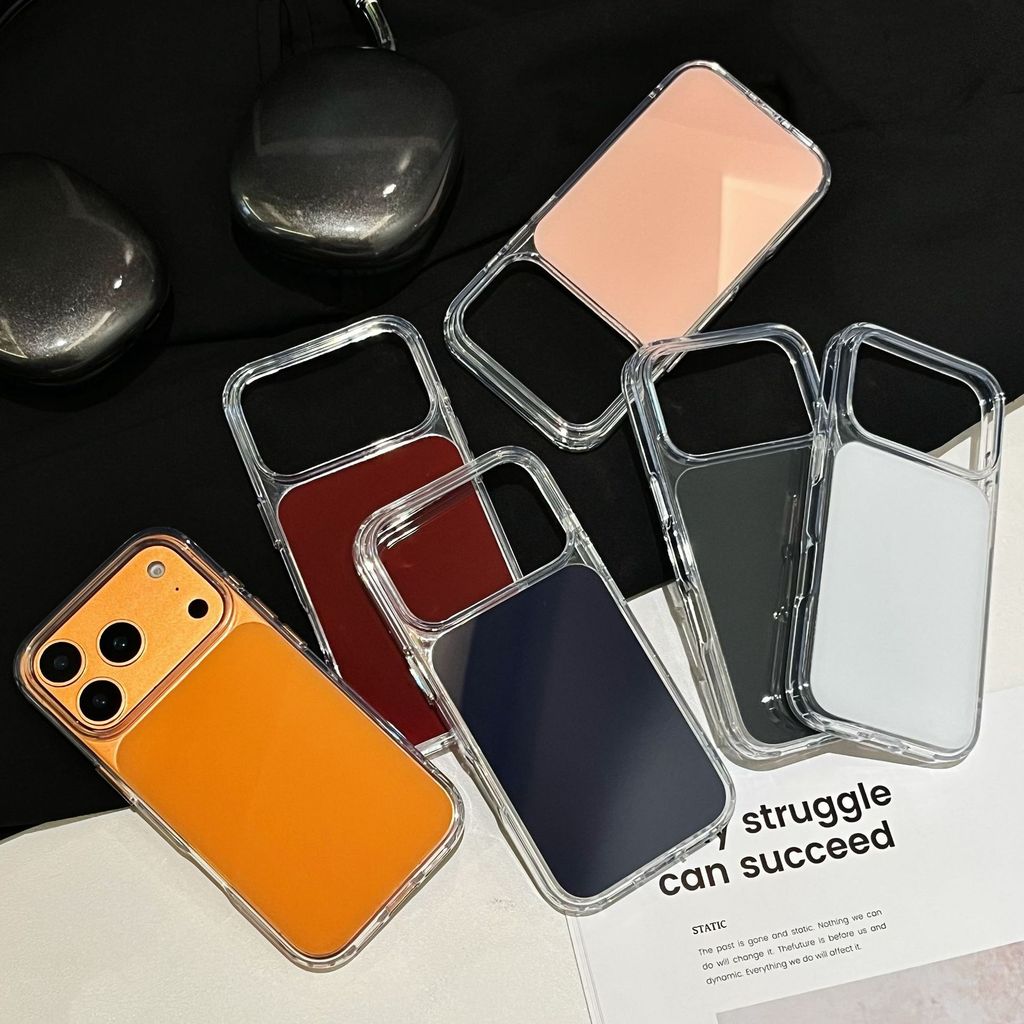การออกแบบที่เรียบง่ายเคสโทรศัพท์ป้องกันการหล่นสําหรับ ไอโฟน 16 มือโปร สูงสุด 15 14 สไตล์เกาหลีโปร่งใสสีเดิมคุณภาพสูงนุ่ม ทีพียู ปก