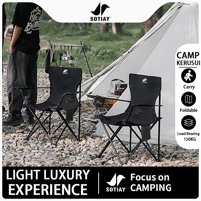 Kerusi Camping Lipat Kerusi Camping Camping Chair Healing Chair Folding Chair Camping Chair Foldable