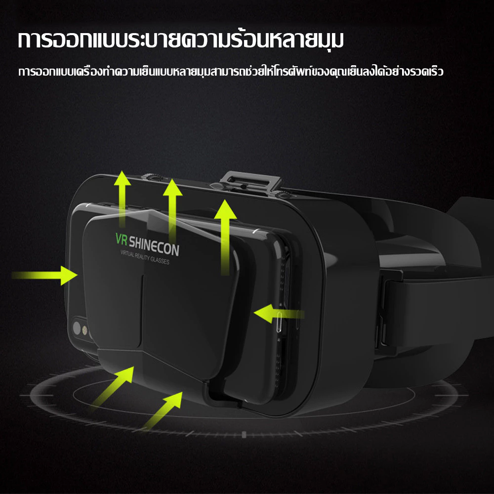 【COD】VR 3D รุ่นอัพเกรดล่าสุดแว่นตาเสมือนจริง G10 สำหรับ iPhone สมาร์ทโฟน Android แว่นตาเล่นเกมชุดหูฟังตัวควบคุมเกมฟรี thumbnail 4