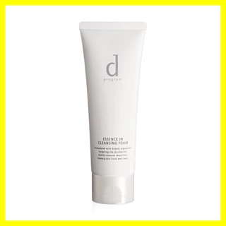 D Program Essence In Cleansing Foam 120g โฟมล้างหน้าสำหรับผิวบอบบางแพ้ง่าย ดี โปรแกรม.