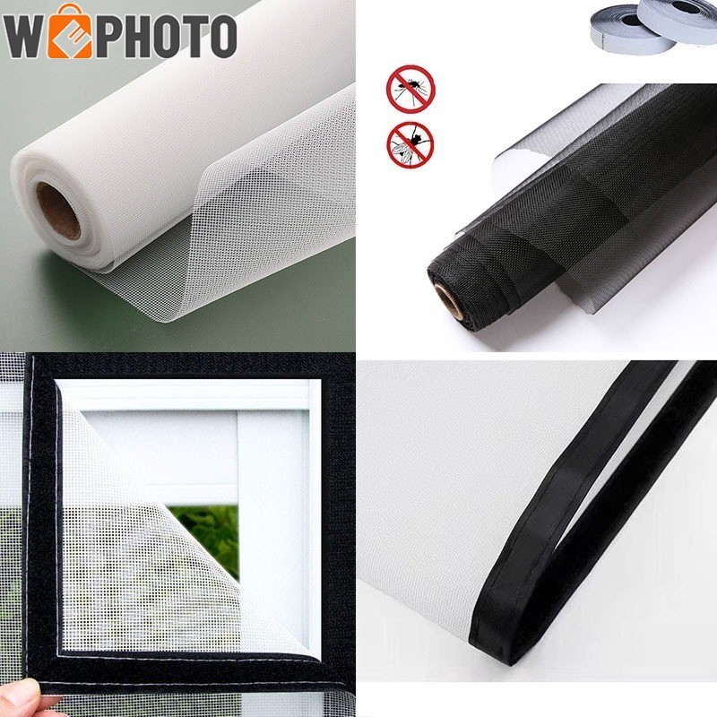 รองรับการปรับแต่งสีขาว สีดำ，มุ้งไฟเบอร์กลาส ผ้ามุ้ง ประตูมุ้งลวด หน้าต่างมุ้งลวด ลิงค์ที่กำหนดเอง