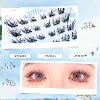 【ใหม่】G96 นางแมว MILAIขนตาปลอมกาวในตัว ตาเฉี่ยว สายฝอ ฟุ้งๆ ดูมีมิติ