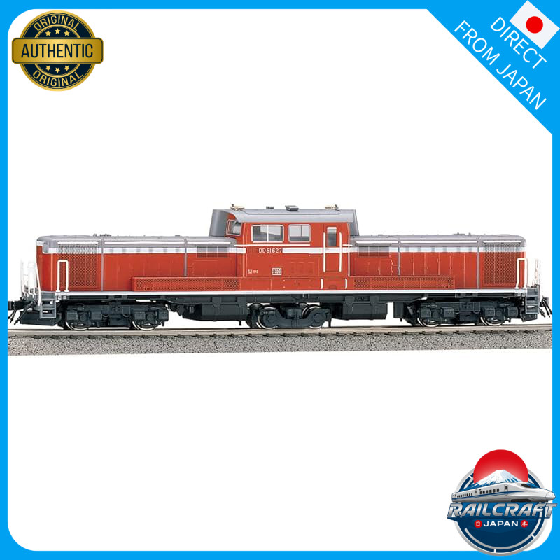 Kato HO Gauge DD51 Warm-Climate Type 1-702A Railroad Model Diesel Locomotive
