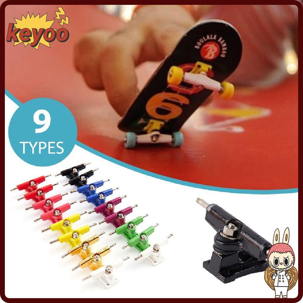 KEYOOL คู่ Fingerboard Truck รวมชิ้นส่วนครบเซ็ต ทนทาน ขนาด 32 มม.