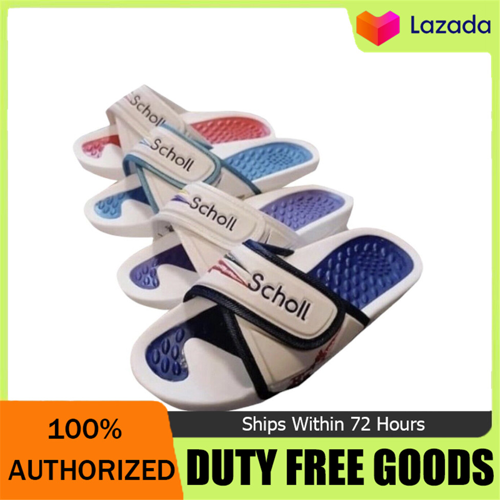 Special Sale, Official Scholl Fitness 90 Deeluxe 3.0 Non-Slip Thick Sole Slides Beach Sandals Warran