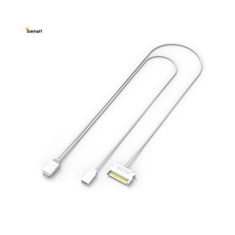 To ARGB Lighting Power Adapter Cable คอมพิวเตอร์ ARGB Controller to ARGB Reset Power Cable PC Manual