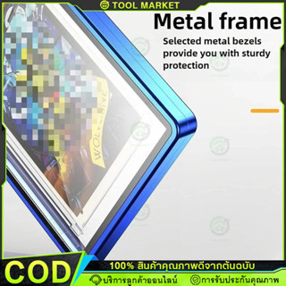 COD อลูมิเนียมปิดแม่เหล็กPSA/CGC Card Case,จอแสดงผลกล่องScra…
