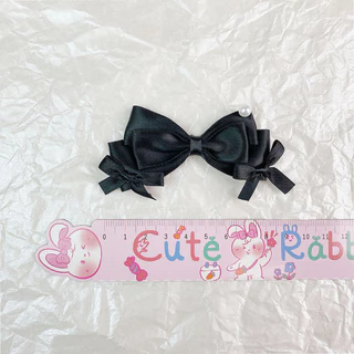 Nifu Fu's Bow Lolita Skirt Hairpin Material Girl's Bow Bag Shoes Accessories