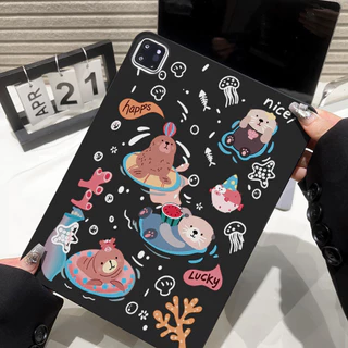เคสแท็บแล็ต For samsung Tab A8 S8 A9 A11 S8 S9 A7 S6 S7 S9 S10 plus FE S6 Lite S11 Ultra S10 FE ซิลิโคนอ่อนนุ่ม เคส