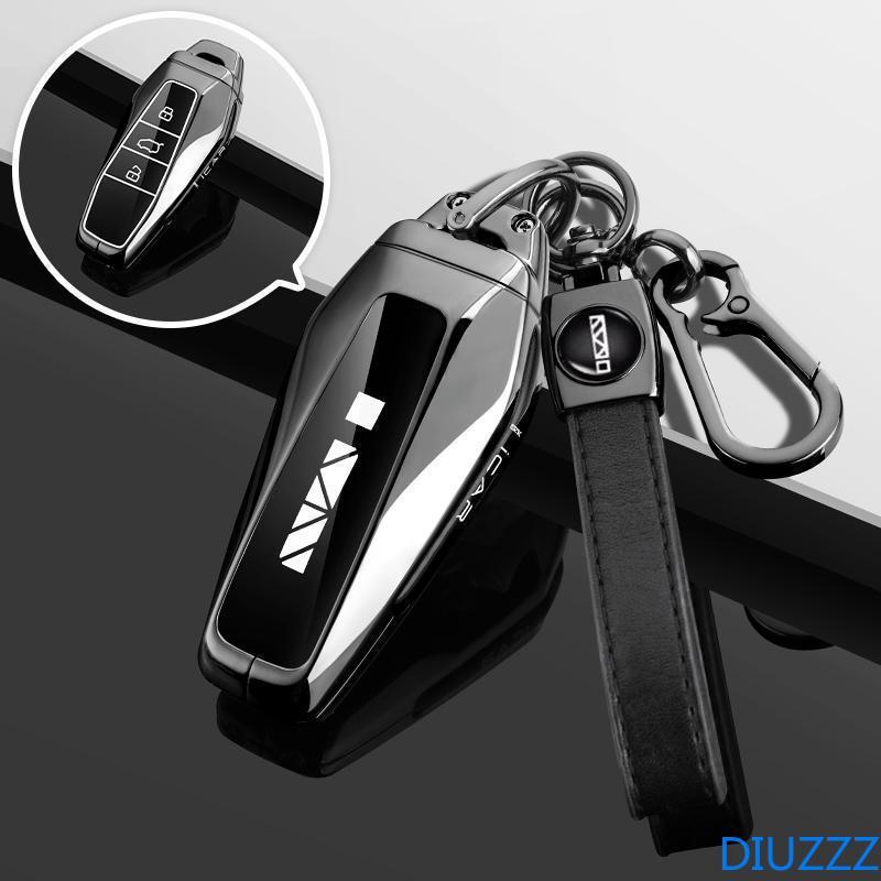 โลหะรถ Remote Key สําหรับ Chery Icar 03 Icar03 AIQAR EQ7 EQ5 EQ3 JAECOO J6 J7 J8 อุปกรณ์ตกแต่งภายในร