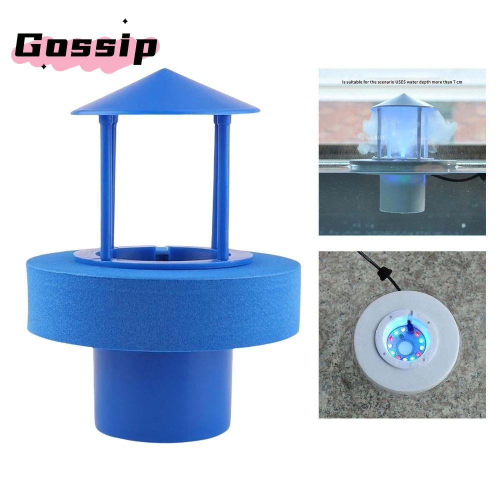 GOSSIP Fish Tank Atomiser, Water Fogger Mist Maker ABS Floating Sprayer, Fish Tank Accessories Fogge