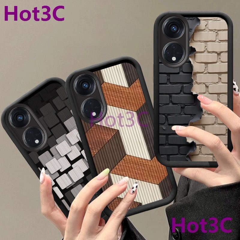 เคส Oppo Reno 8T 4G / Reno 8T 5G TPUเลนส์ป้องกันเคสโทรศัพท์แฟชั่นPJCP