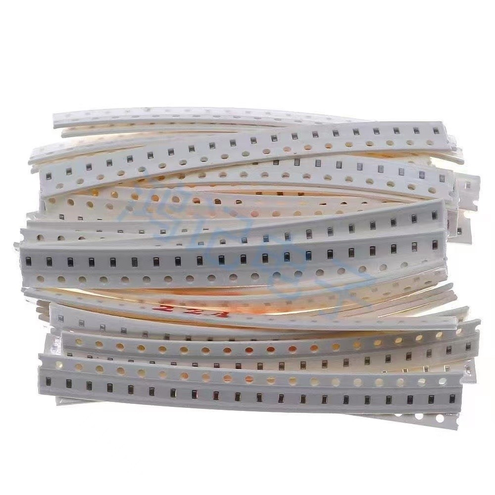 Tyk Patch ตัวเก็บประจุเซรามิก 0402 0603 0805 1206 ส่วนประกอบอิเล็กทรอนิกส์ 1nF 10nF 100NF 1UF GTPA K