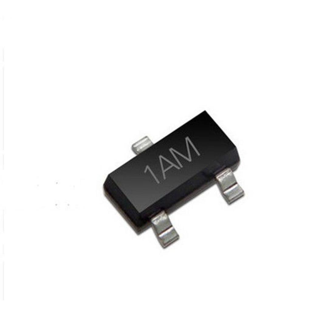 100 ชิ้น MMBT3904 1AM SOT-23 2N3904 SMD 40V 200mA ทรานซิสเตอร์ NPN
