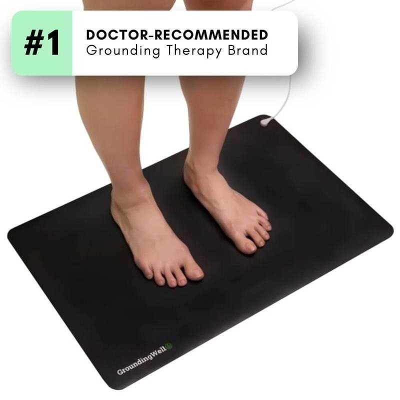 GroundingWell Mat พื้นตัวเองลดอาการอักเสบ ปวดเท้า ปรับปรุง