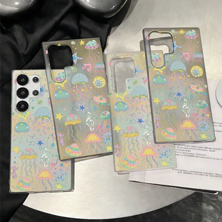คสโทรศัพท์ for Samsung A57 A37 A56 A17 A07 5G Case A05S A06 A55 A36 A54 A53 4G A26 S26 S25 S23 Ultra S24 FE น้ำค้างแข็ง
