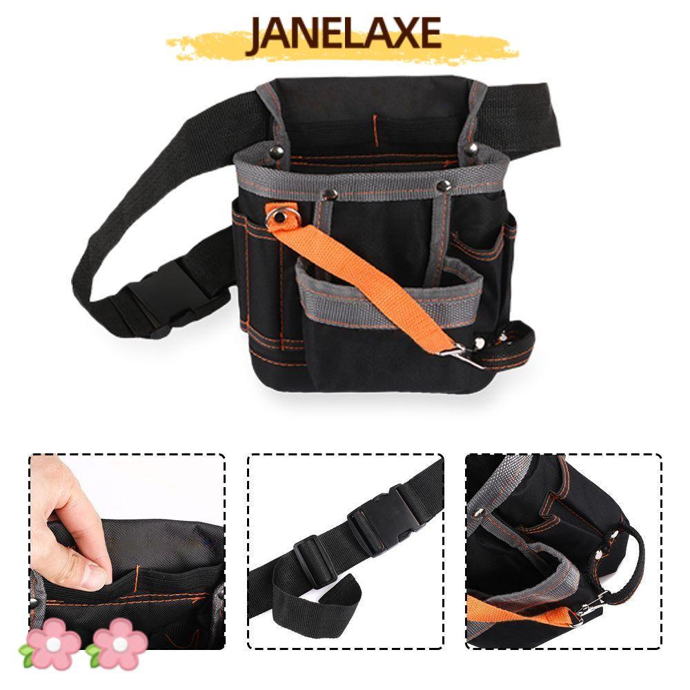 JANELAXE932JN กระเป๋าเครื่องมือช่างไฟฟ้ากันน้ําเอว Pack ผ้าบํารุงรักษา Toolkit