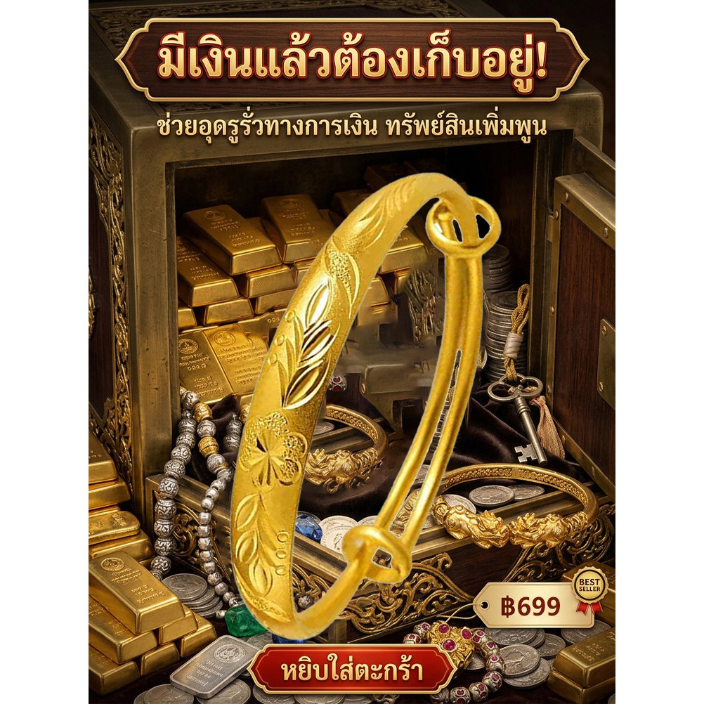 ลูกค้าใหม่ลดทันที กำไลดอกเหมยนำโชคและเสริมดวง【เสริมโชคลาภ】สร้อยข้อมือ/กำไล【เสริมดวงการเงิน】【ดึงดูดโชคดี】【ดีไซน์หรูหรา】ใส่ได้ทุกวัน/ของขวัญสุดพิเศษ/สร้อยข้อมือแฟชั่น/ดีไซน์ดอกเหมยสุดคลาสสิก/วันเกิดเครื่องประดับประจำวันสร้อยข้อมือ ราคา ถูกที่สุด ดีลบีเคเค แกลเลอรีภาพที่ 2