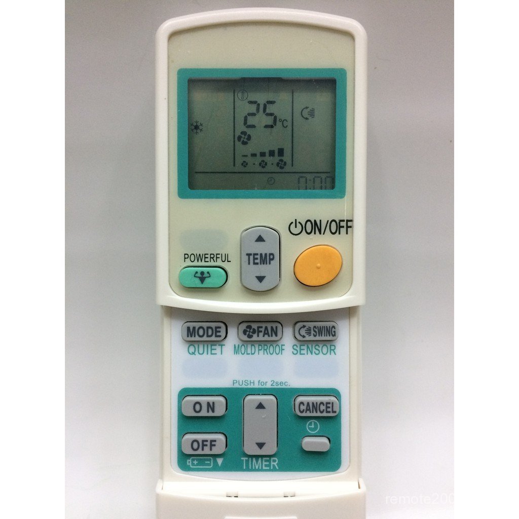 รีโมทแอร์ ไดกิ้น Daikin รุ่น ARC433A24/ARC433A55 (มีปุ่มPowerful) [ร้านแนะนำ-เก็บเงินปลายทางได้-พร้อมส่ง]