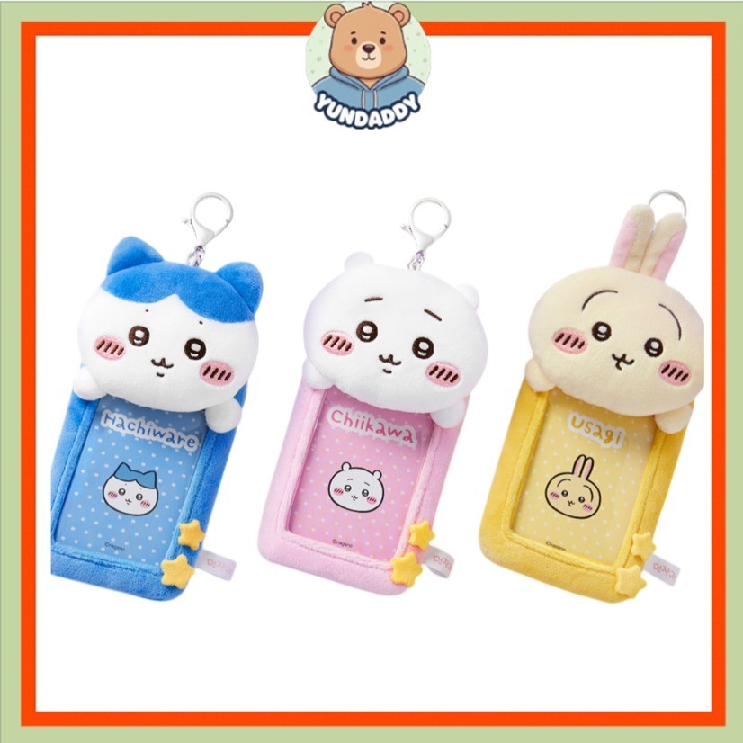 [CHIIKAWA] Photocard Holder Bag charm 15cm (Chikawa / Hachiware / Usagi)
