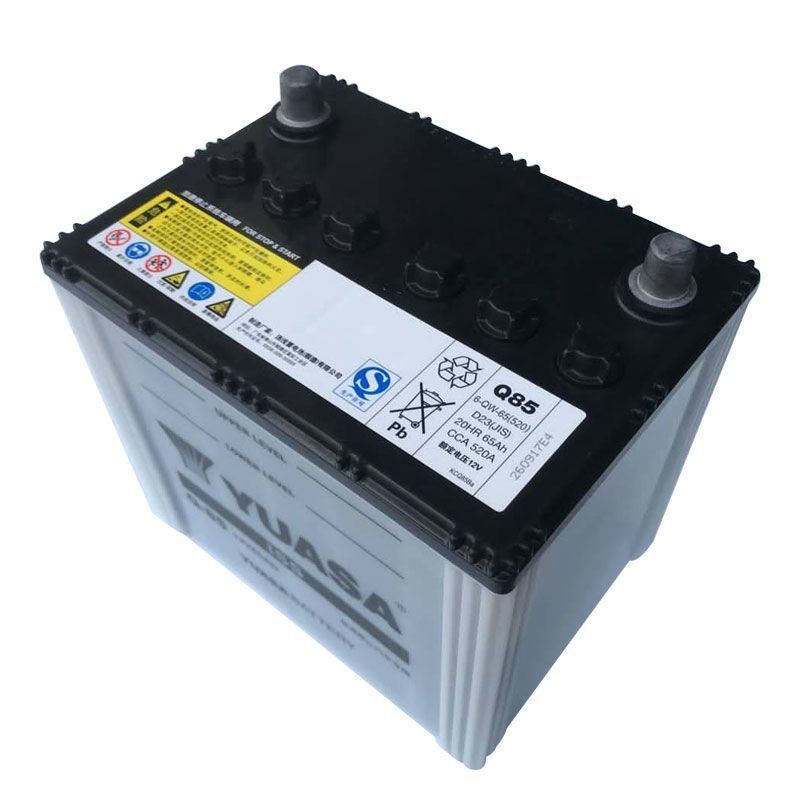 แบตเตอรี่รถยนต์ Yuasa Q85 ความจุ 60ah แบบ Start-Stop ของแท้ สำหรับ Mazda CX-4/5, Atenza, Axela