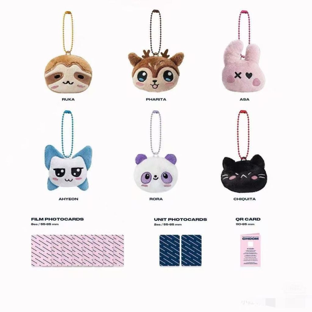 เบบี้มอนสเตอร์ จี้พวงกุญแจตุ๊กตาสไตล์เดียวกันอย่างเป็นทางการ Babymonster Pendant