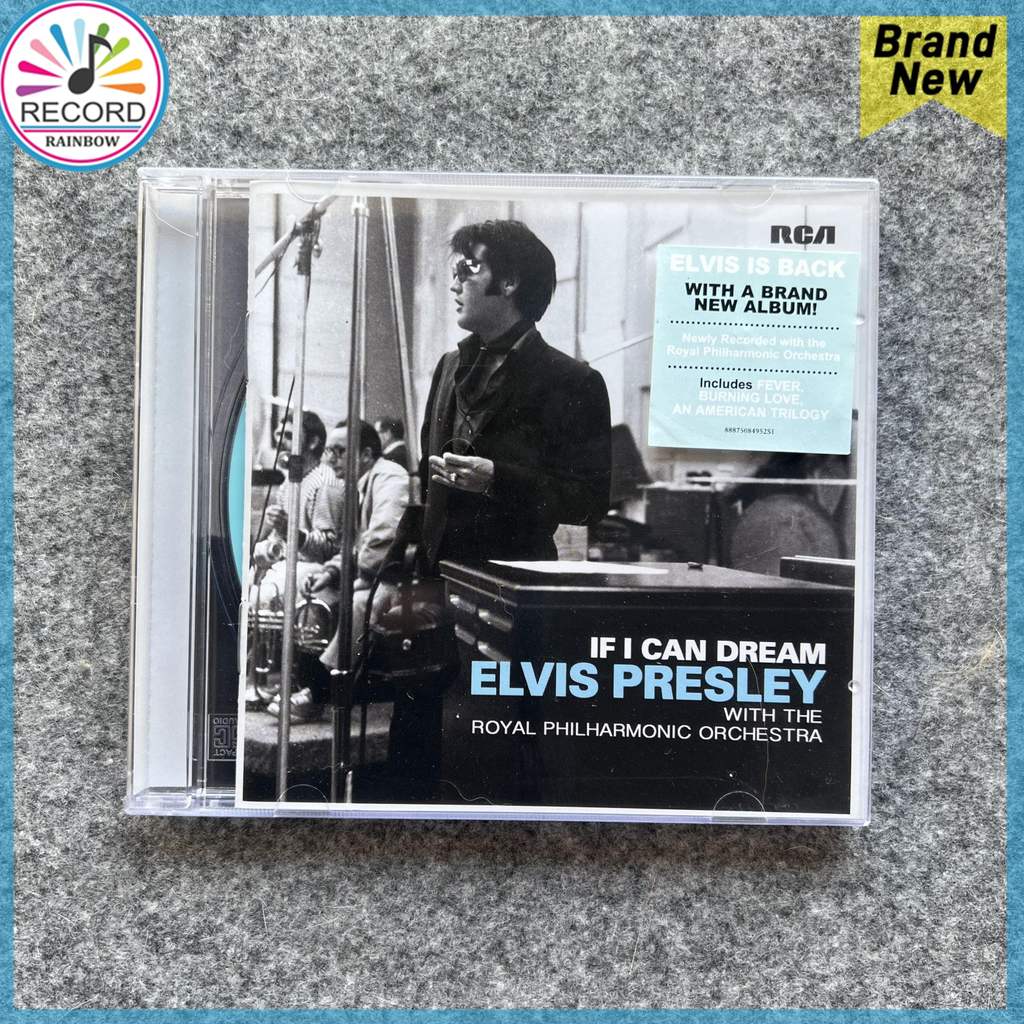 Elvis Presley If I Can Dream: Elvis Presley with the Royal Philharmonic Orchestra Original CD Album 