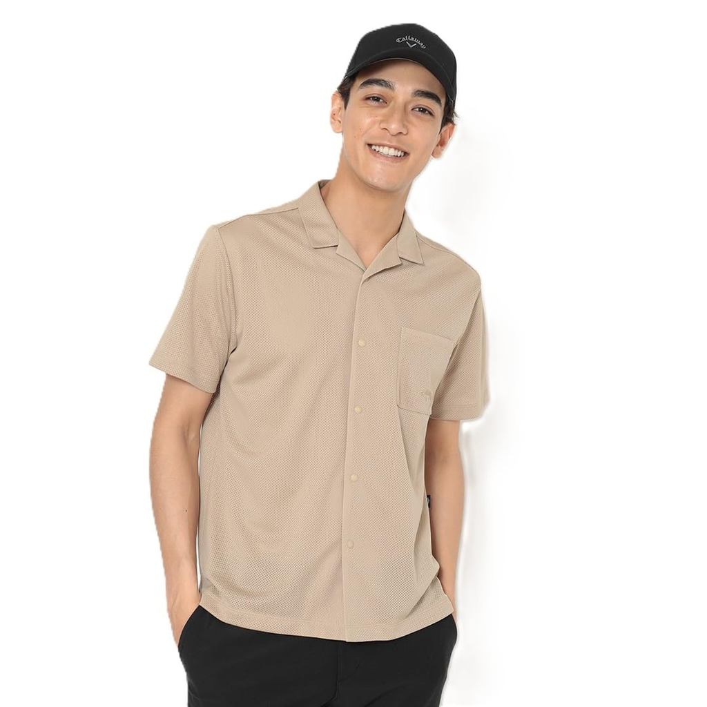 Callaway Men's Short Sleeve Golf Henley Shirt C25234105