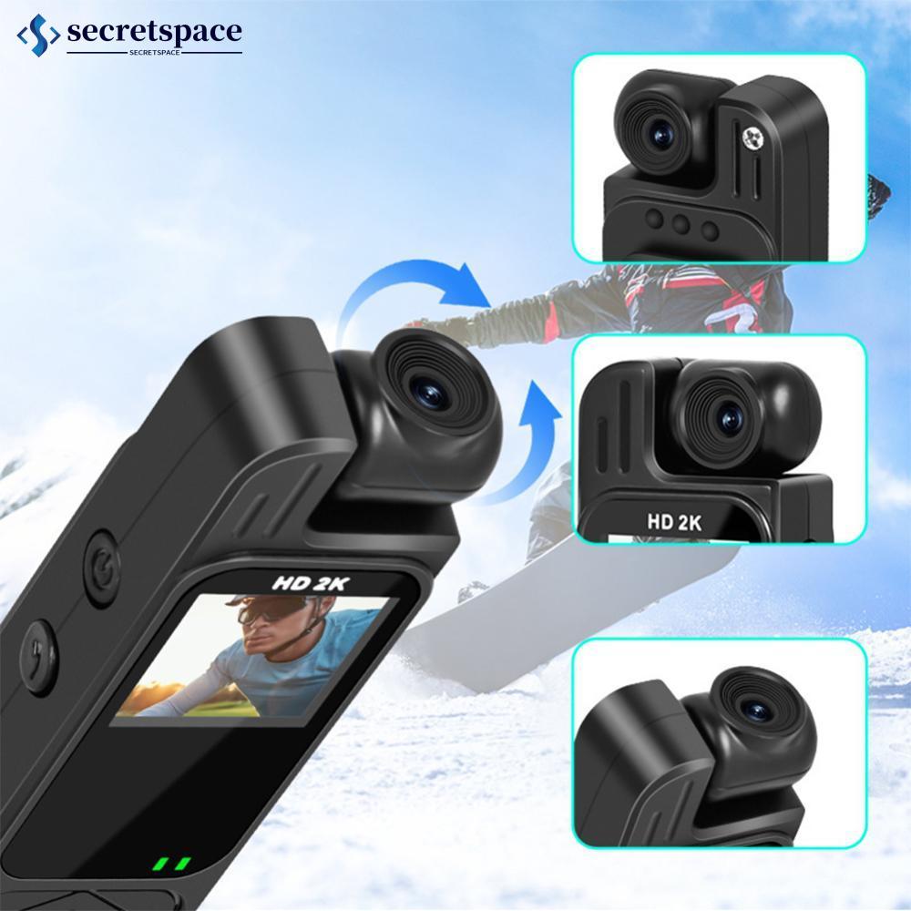 SECRETSPACE HD 1080P มินิกล้องเครื่องบันทึกวิดีโอดิจิตอลแบบพกพาสวมใส่ขนาดเล็ก Cam อินฟราเรด Night Vi