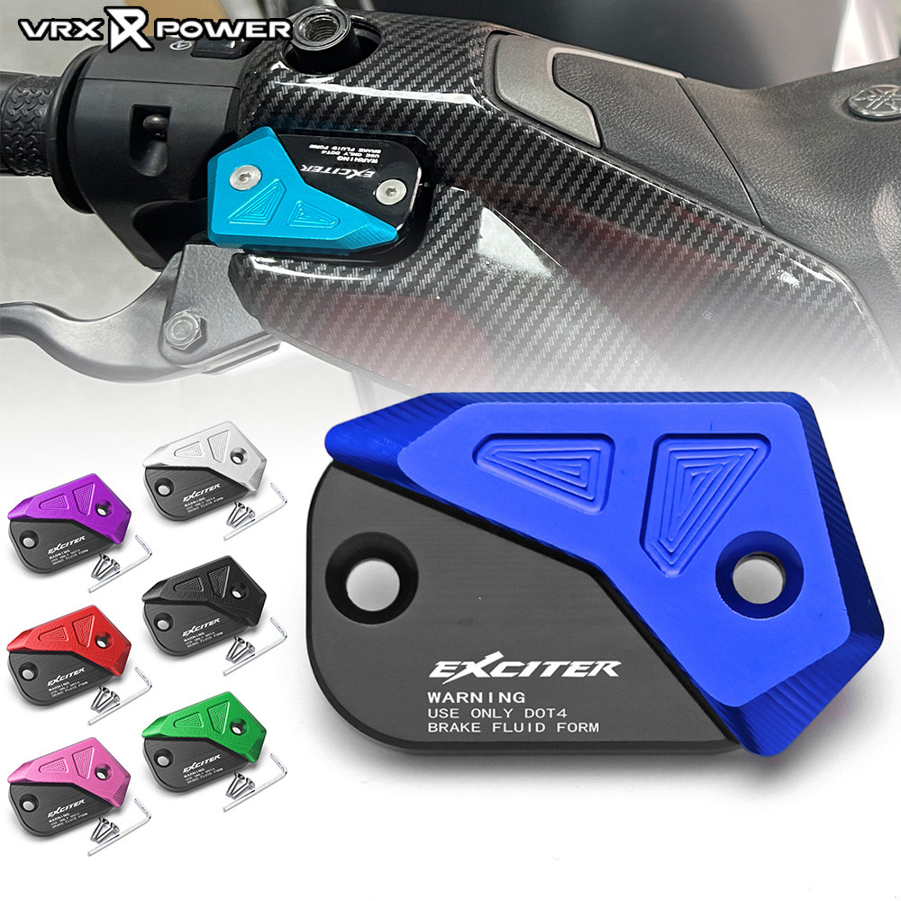 สําหรับYAMAHA Exciter155 150 v1 v2 v3 ฝาปิดปั้มบนCNCฝากระปุกน้ำมันเบรค